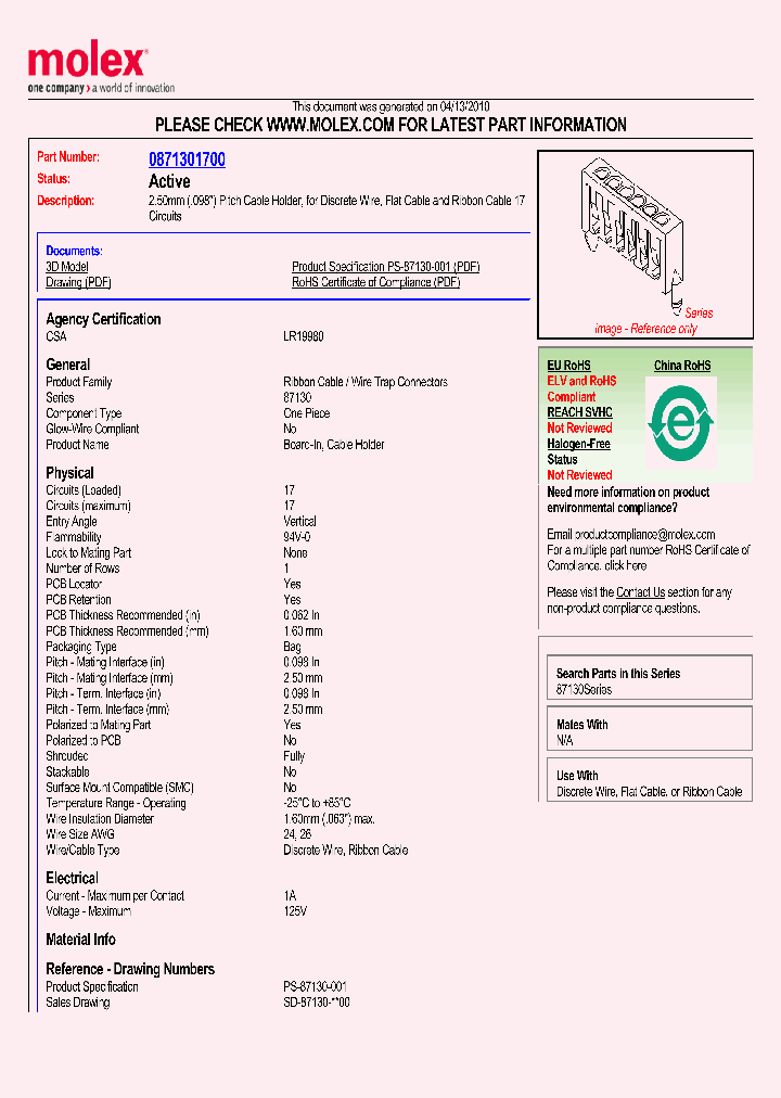 0871301700_4804793.PDF Datasheet