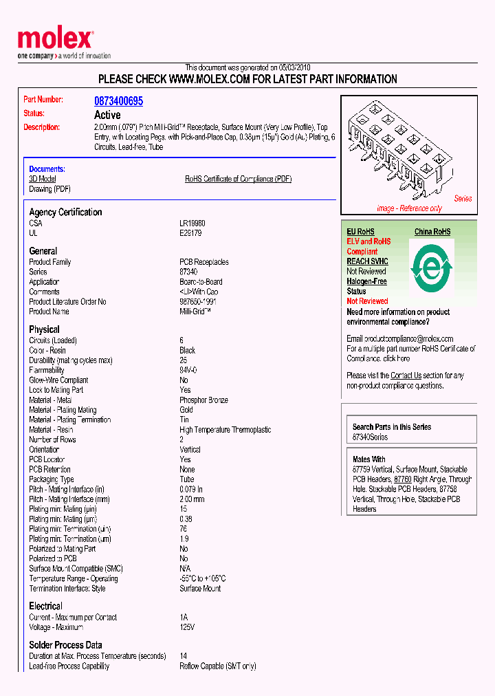 0873400695_4799536.PDF Datasheet