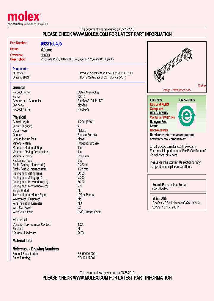 0923150405_4805523.PDF Datasheet