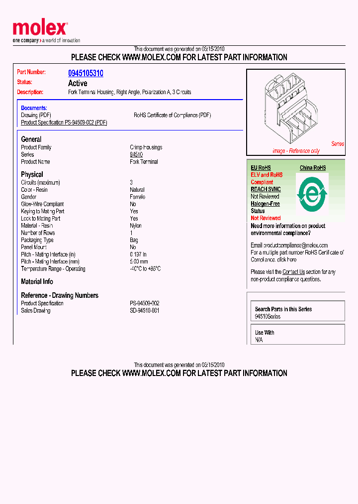 0945105310_4795351.PDF Datasheet