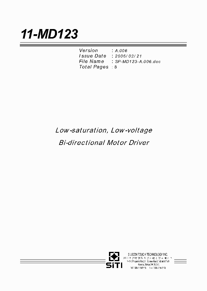 11-MD123_4717756.PDF Datasheet
