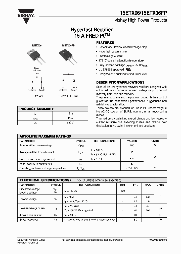15ETX06_4261034.PDF Datasheet