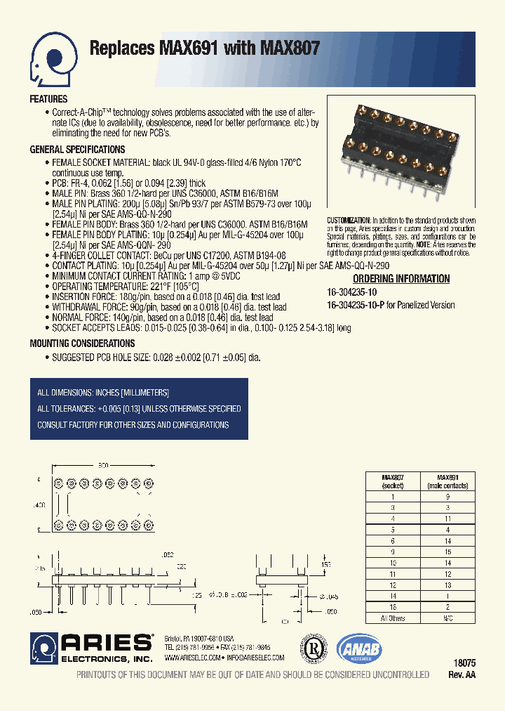 16-304235-10-P_4542329.PDF Datasheet