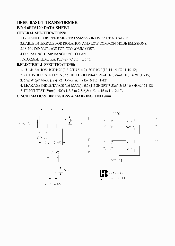 16PT6120_4706757.PDF Datasheet