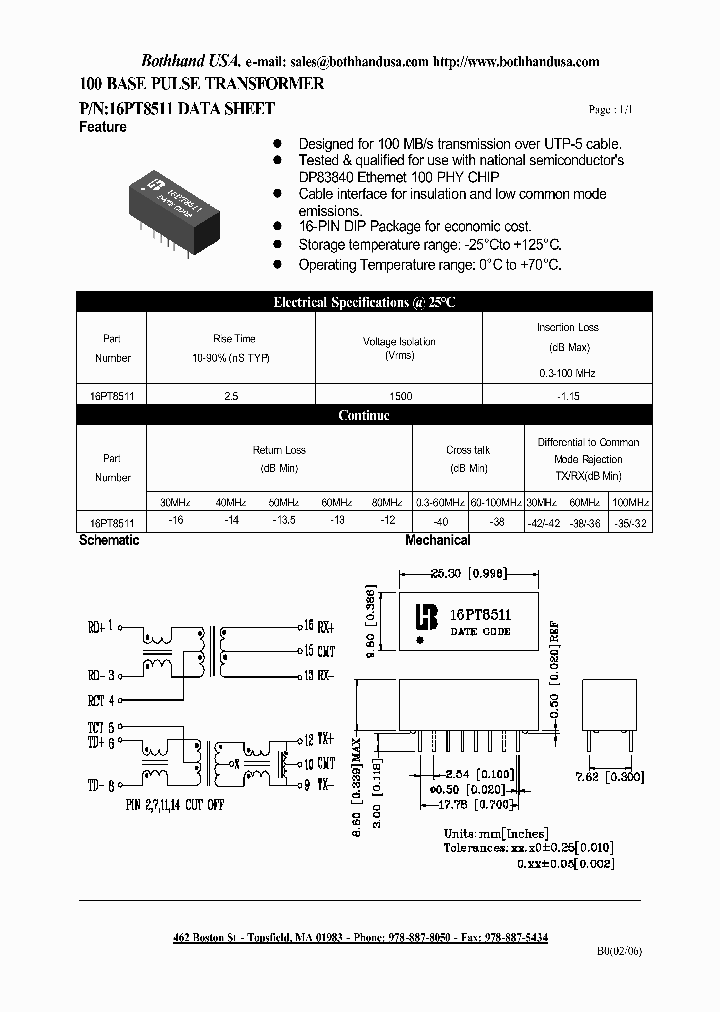 16PT8511_4547681.PDF Datasheet