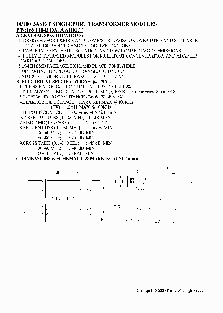 16ST1043_4750984.PDF Datasheet