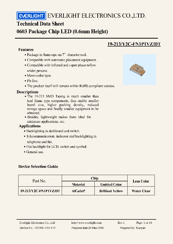 19-213Y2C-FN1P1VZDT_4447342.PDF Datasheet