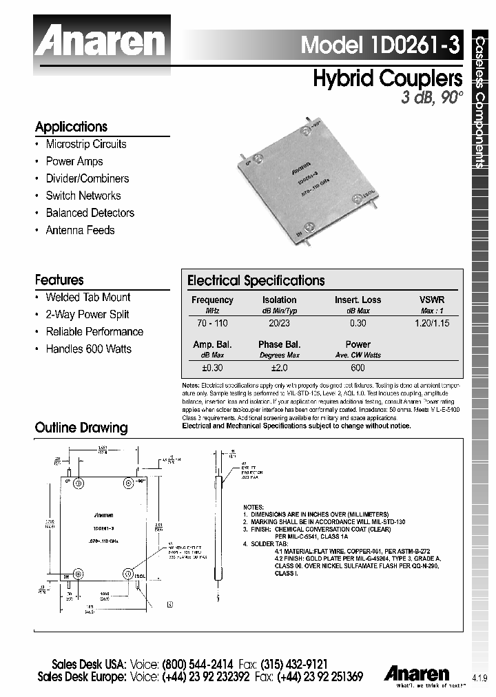 1D0261-3_4784193.PDF Datasheet