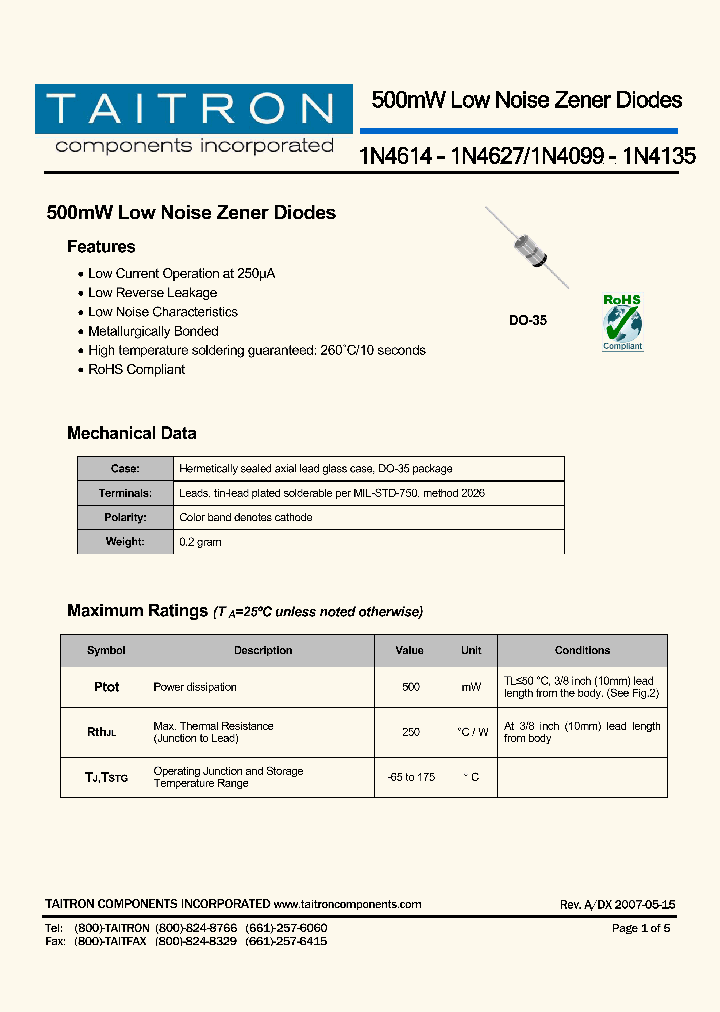 1N4100_4555961.PDF Datasheet