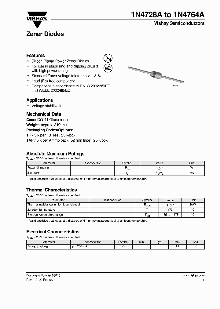 1N4764A_4459120.PDF Datasheet