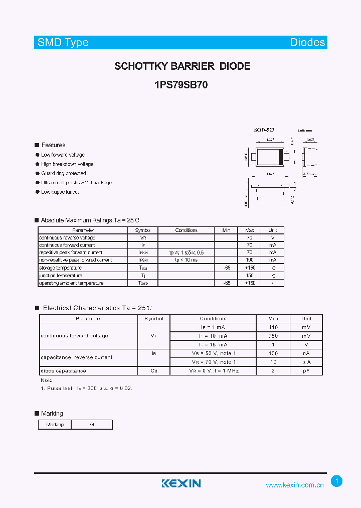 1PS79SB70_4340904.PDF Datasheet