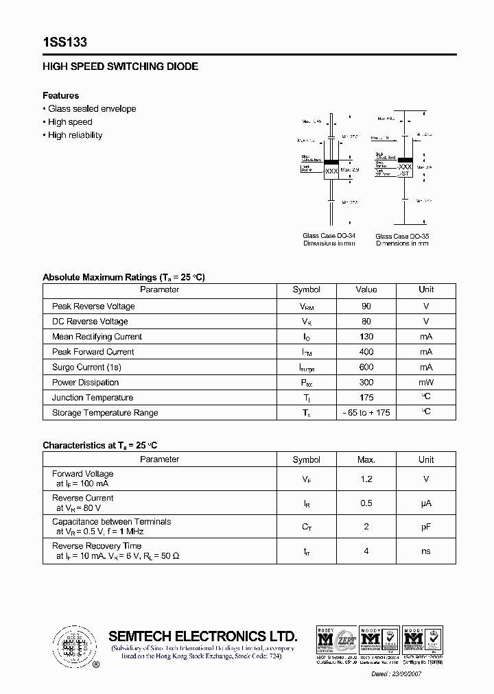 1SS133_4463306.PDF Datasheet