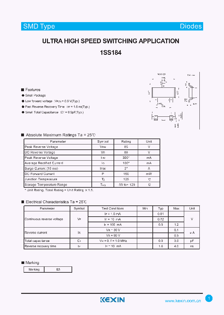 1SS184_4337179.PDF Datasheet