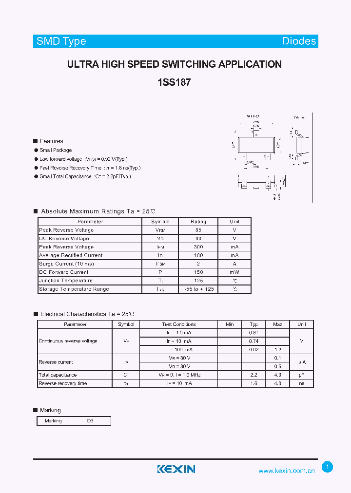 1SS187_4337177.PDF Datasheet