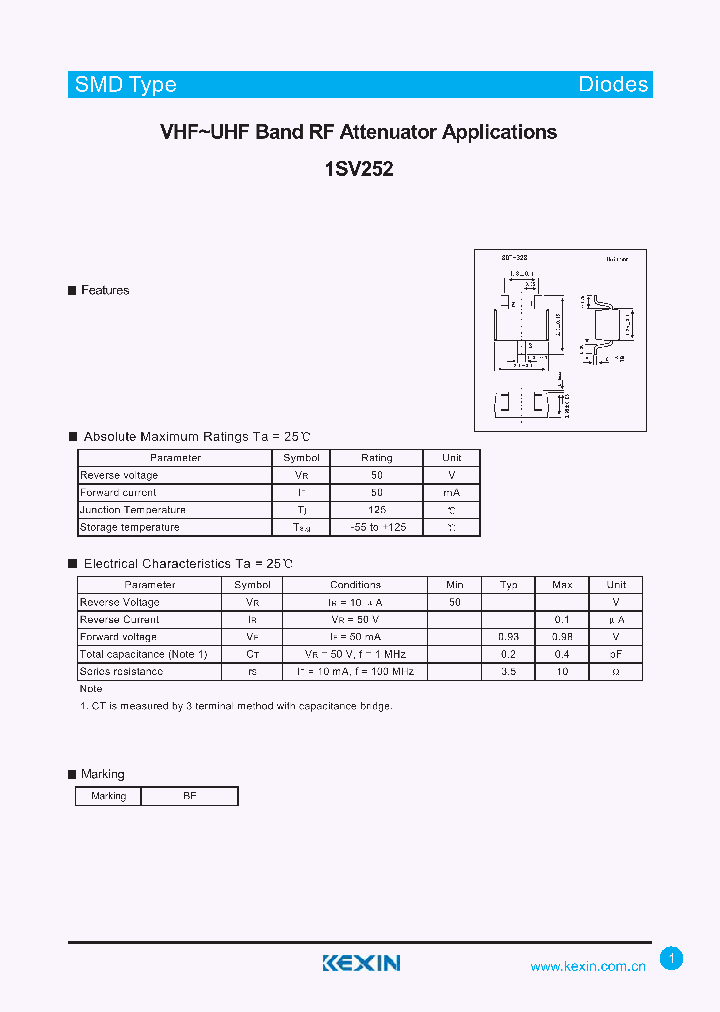 1SV252_4278599.PDF Datasheet