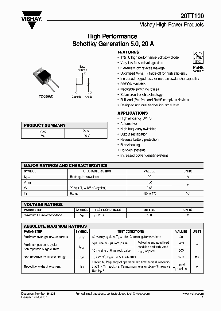 20TT100_4284607.PDF Datasheet