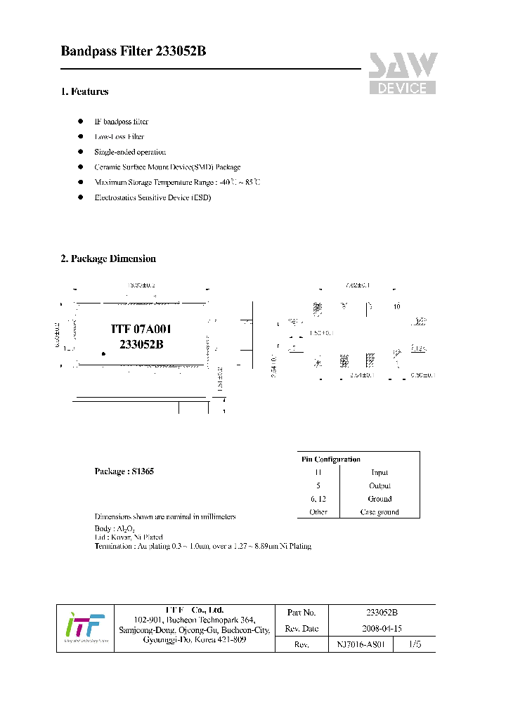 233052B_4882009.PDF Datasheet