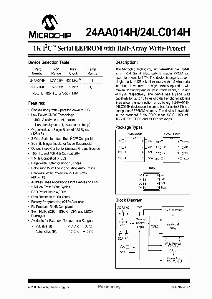 24AA014HT-IMNY_4910640.PDF Datasheet