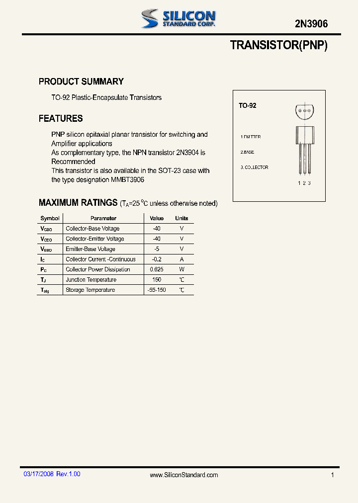 2N3906_4702563.PDF Datasheet