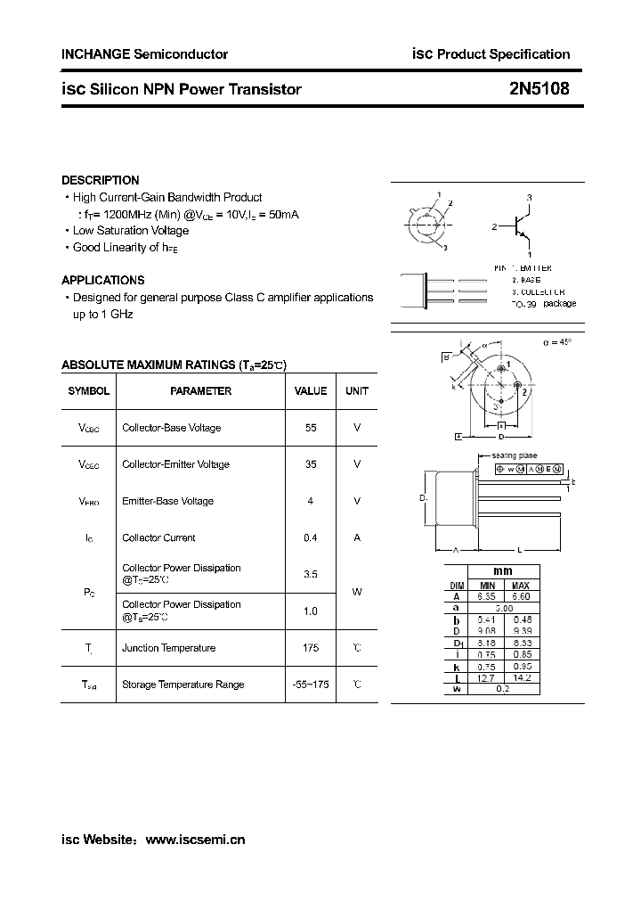 2N5108_4337977.PDF Datasheet