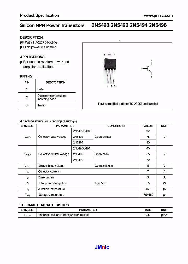 2N5490_4522815.PDF Datasheet