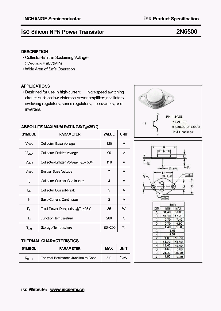 2N6500_4616140.PDF Datasheet