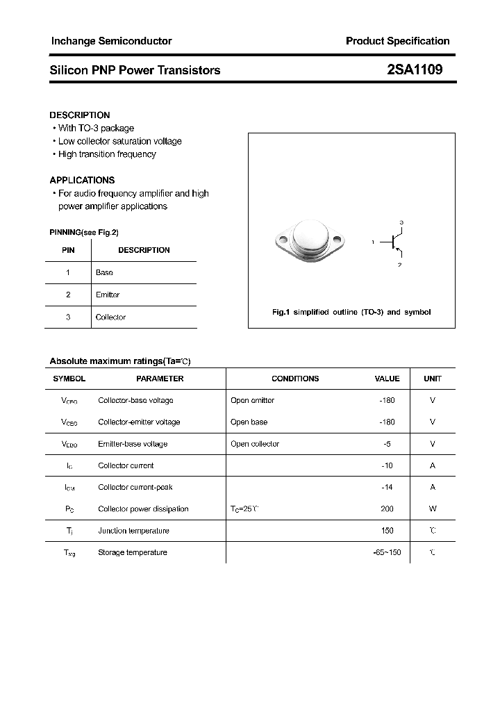 2SA1109_4306024.PDF Datasheet