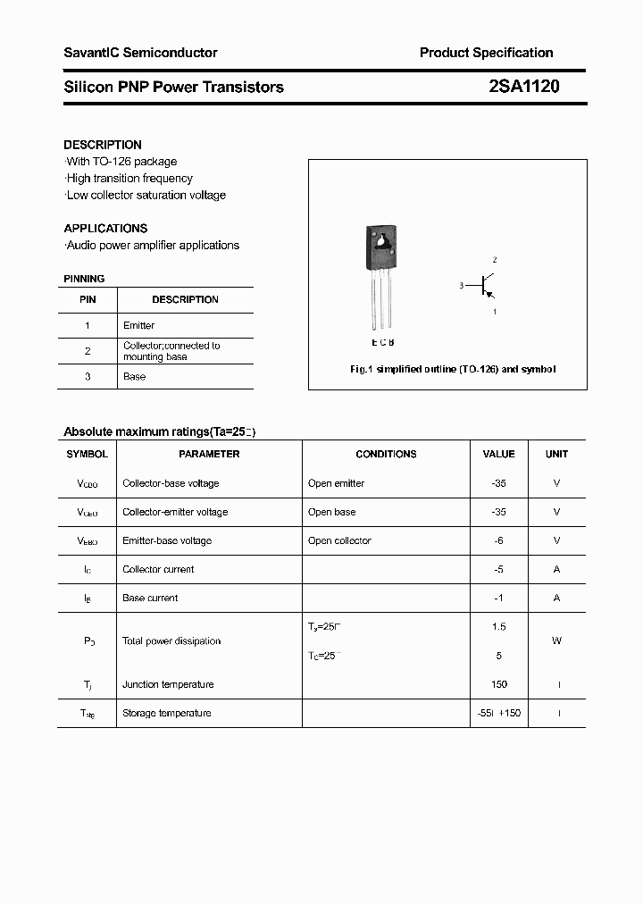 2SA1120_4507201.PDF Datasheet