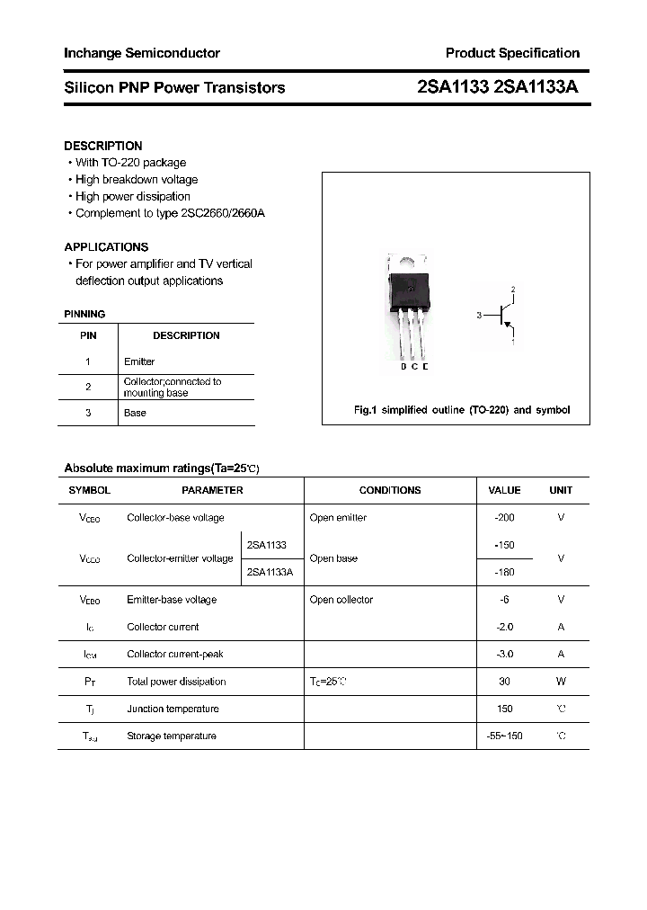 2SA1133_4398458.PDF Datasheet
