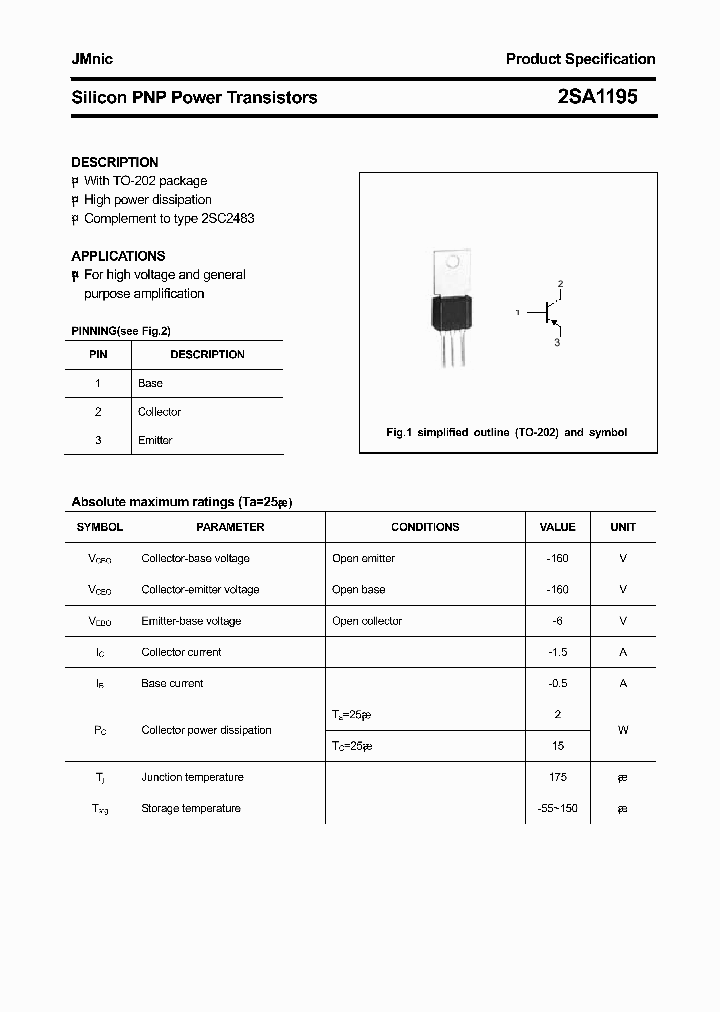 2SA1195_4561774.PDF Datasheet