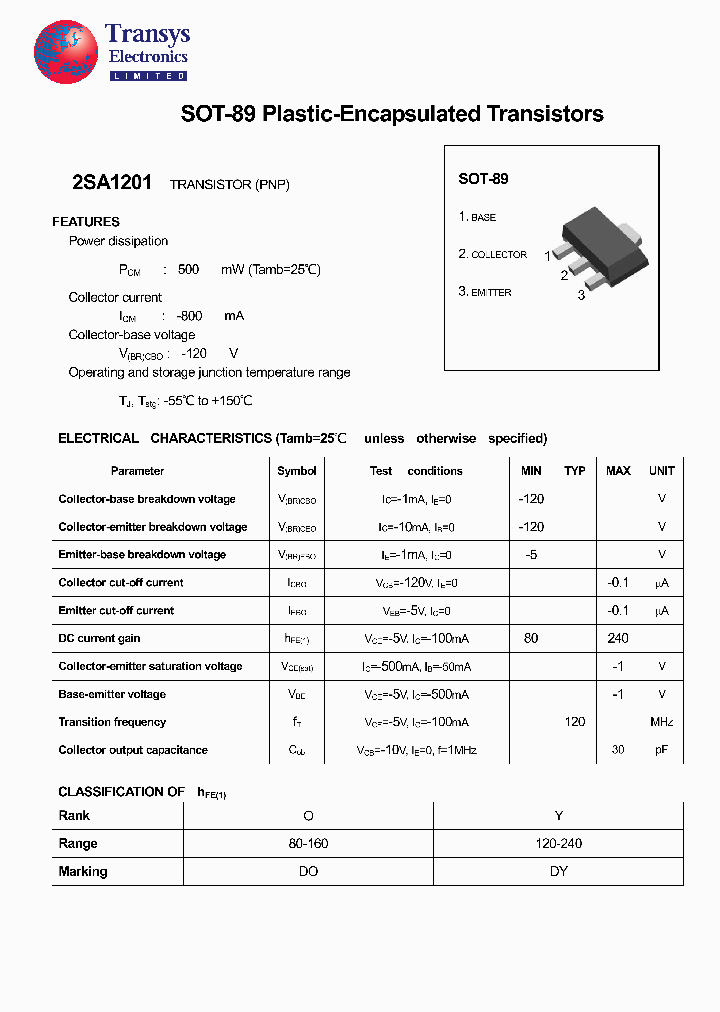 2SA1201_4391288.PDF Datasheet