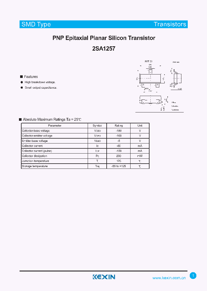2SA1257_4353186.PDF Datasheet