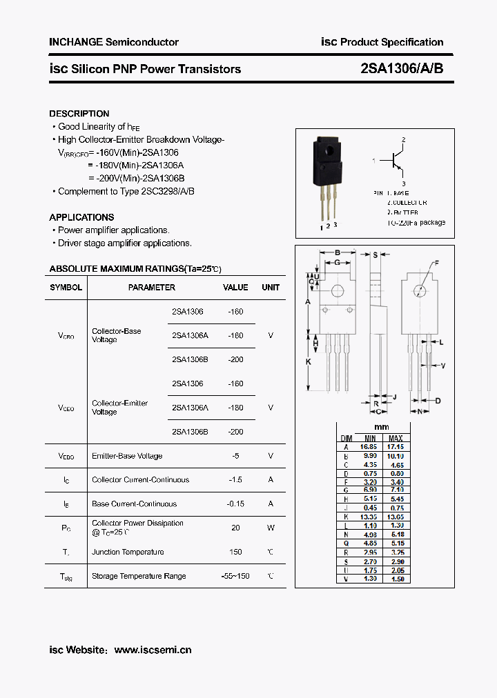2SA1306_4361379.PDF Datasheet