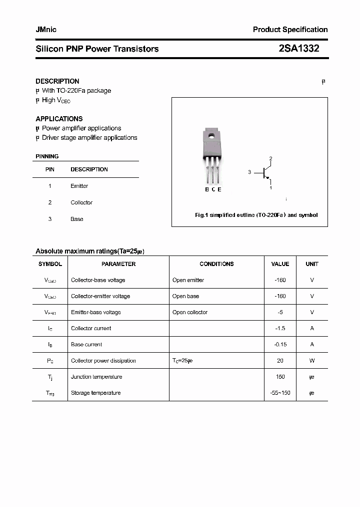 2SA1332_4451638.PDF Datasheet