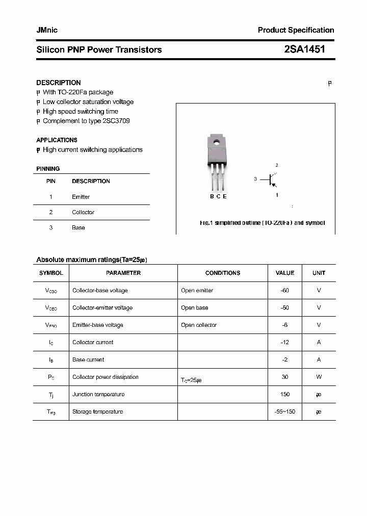 2SA1451_4885569.PDF Datasheet