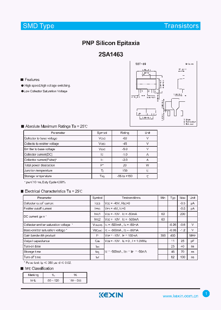 2SA1463_4336608.PDF Datasheet