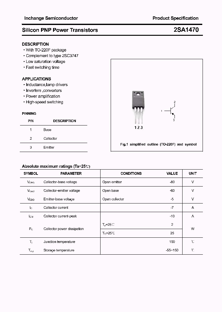 2SA1470_4339168.PDF Datasheet