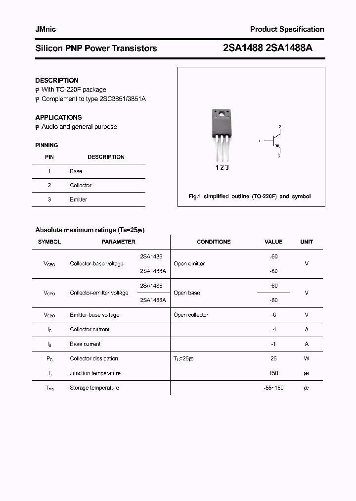 2SA1488A_4518737.PDF Datasheet