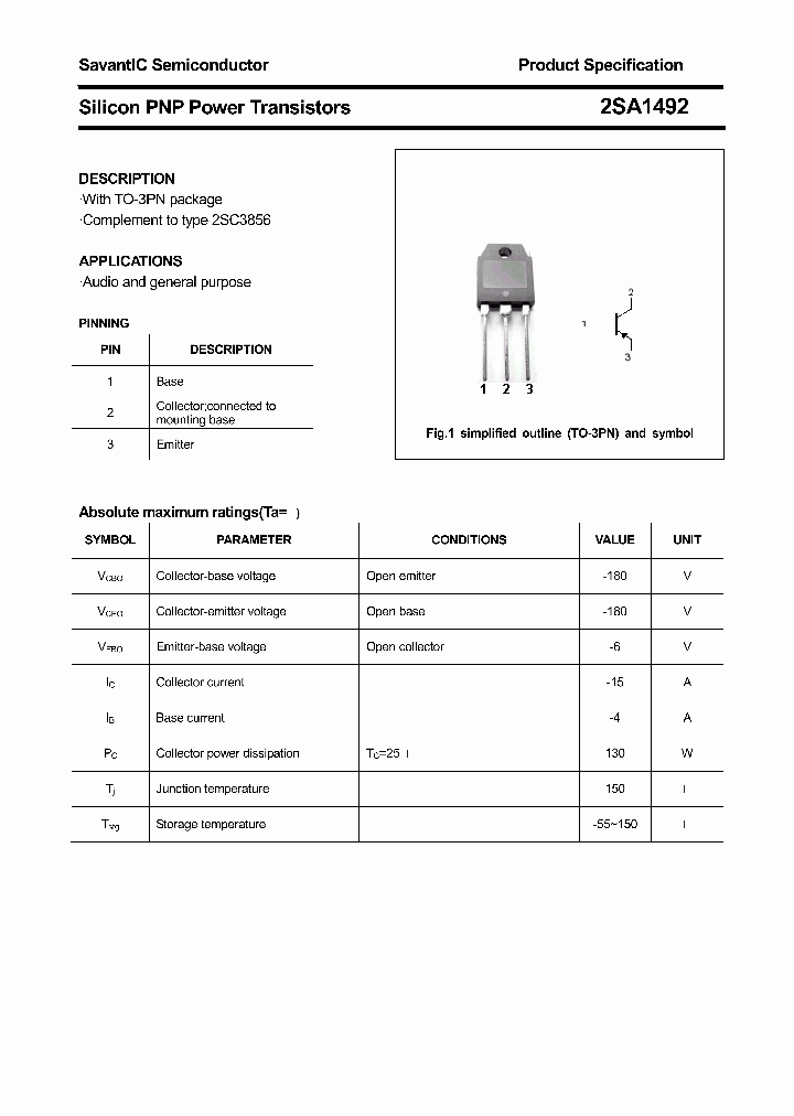 2SA1492_4398693.PDF Datasheet