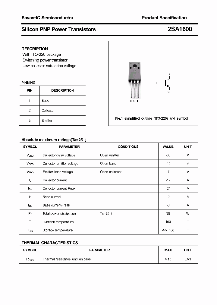 2SA1600_4391489.PDF Datasheet