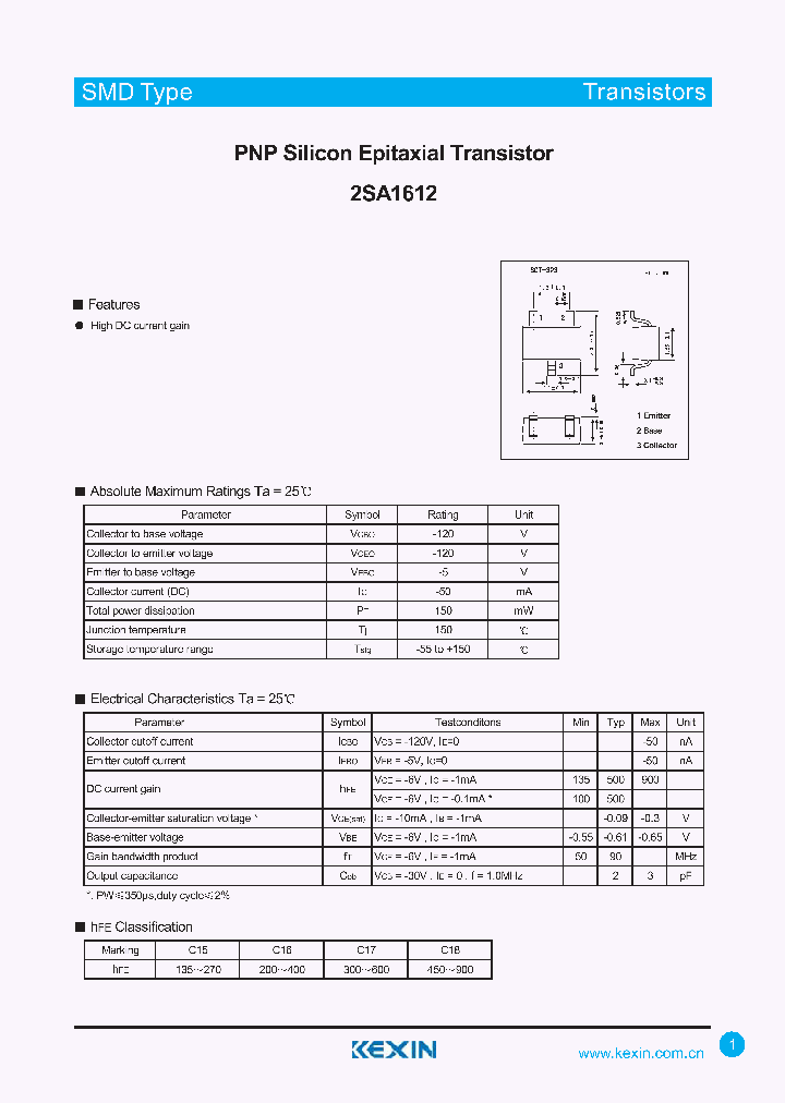 2SA1612_4339254.PDF Datasheet