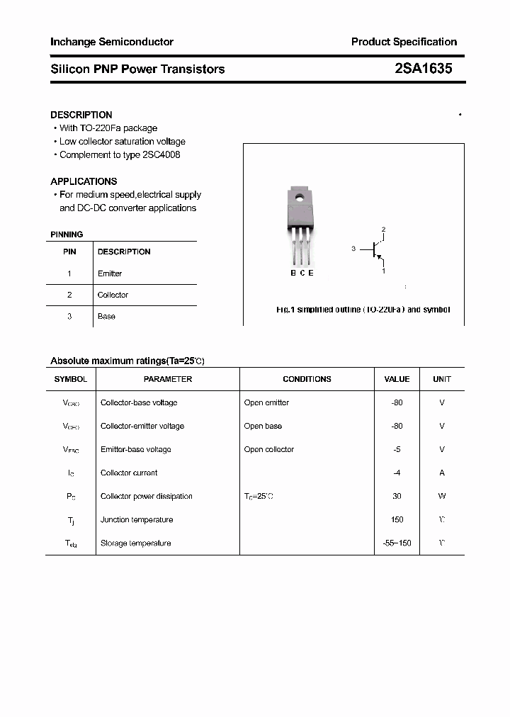 2SA1635_4720455.PDF Datasheet