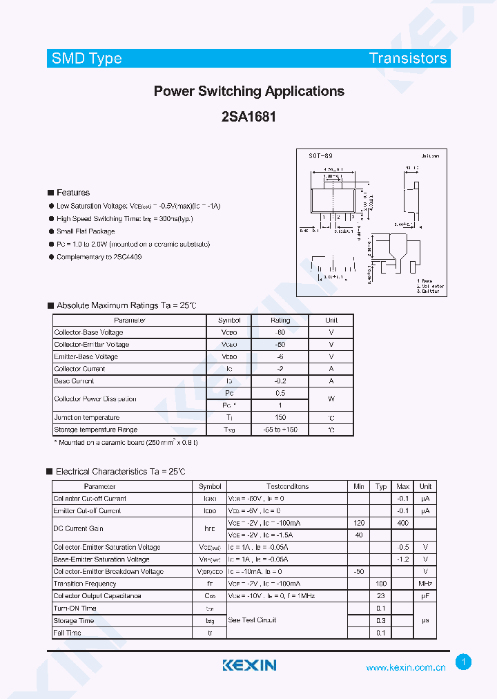 2SA1681_4596983.PDF Datasheet