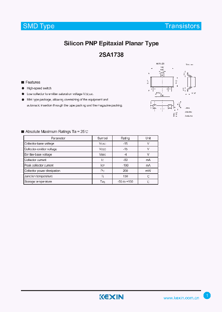 2SA1738_4292354.PDF Datasheet