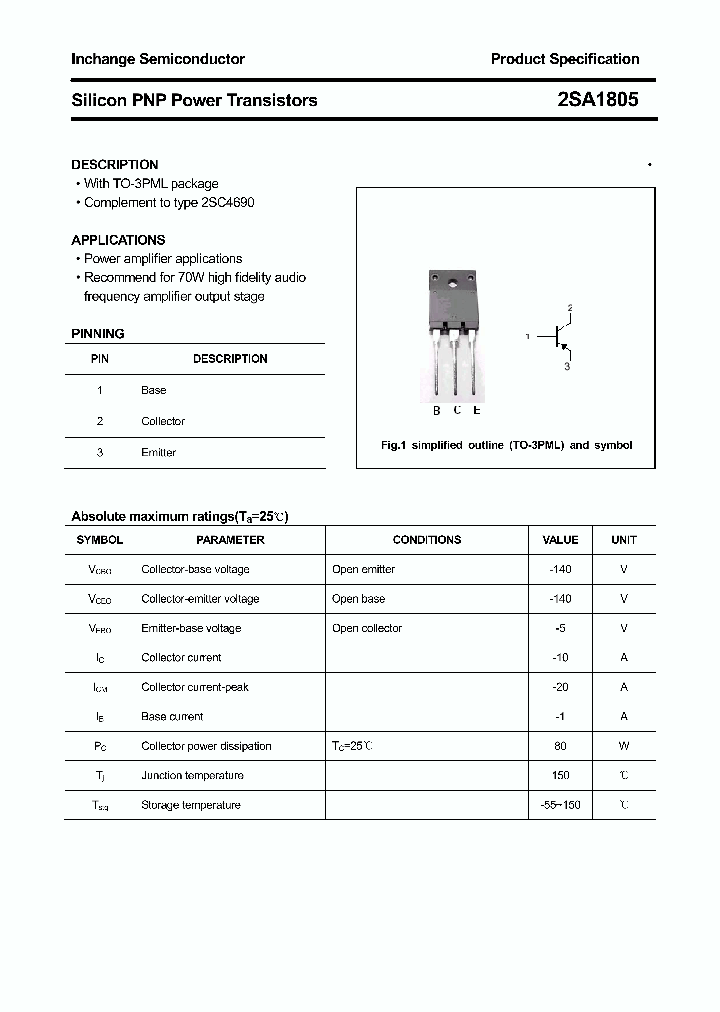 2SA1805_4418164.PDF Datasheet