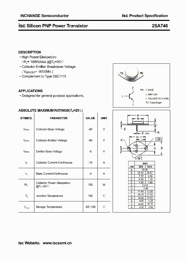 2SA746_4375201.PDF Datasheet
