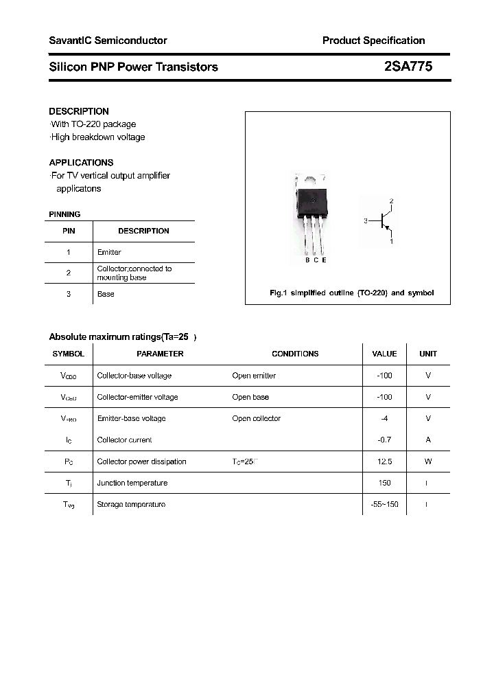 2SA775_4390723.PDF Datasheet