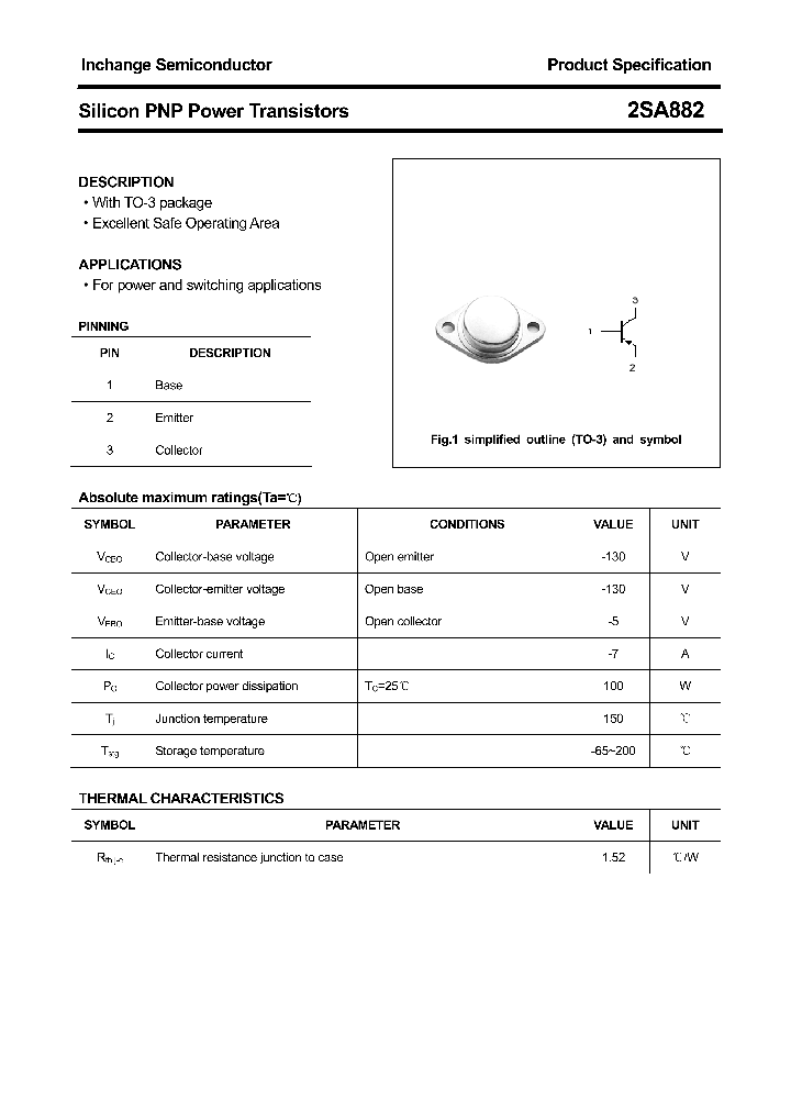 2SA882_4390593.PDF Datasheet