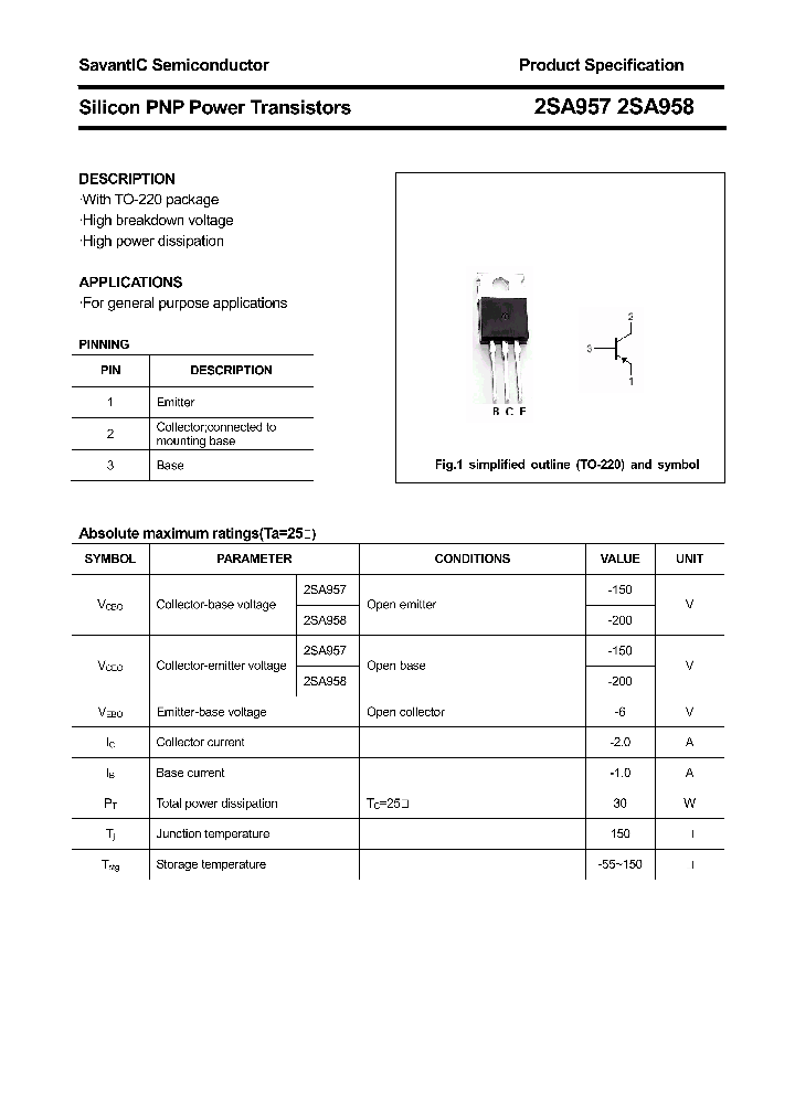 2SA957_4374016.PDF Datasheet