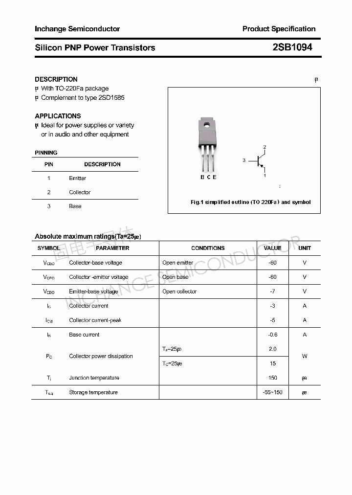 2SB1094_4326247.PDF Datasheet